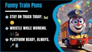 259+ Train Puns So Funny They’ll Derail Your Serious Mood Instantly 🚂