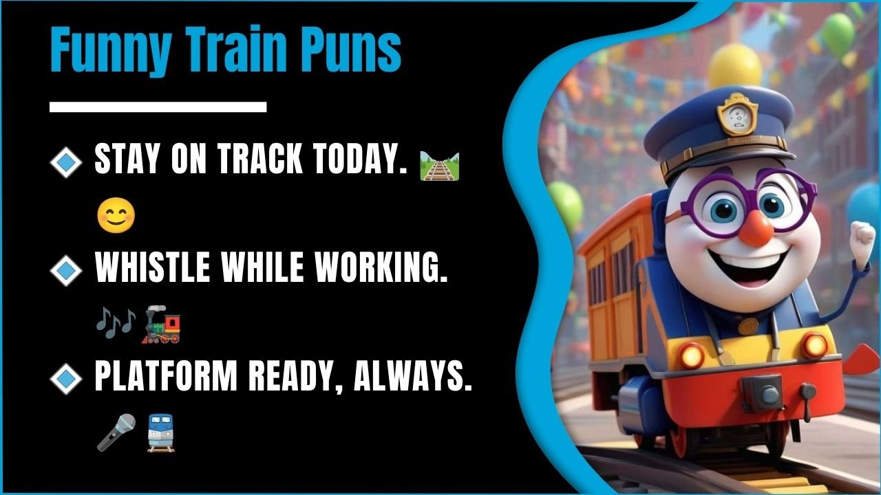 259+ Train Puns So Funny They’ll Derail Your Serious Mood Instantly 🚂