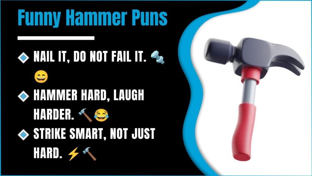 299+ Hammer Puns So Funny They’ll Hit You Out Of Nowhere 🔨