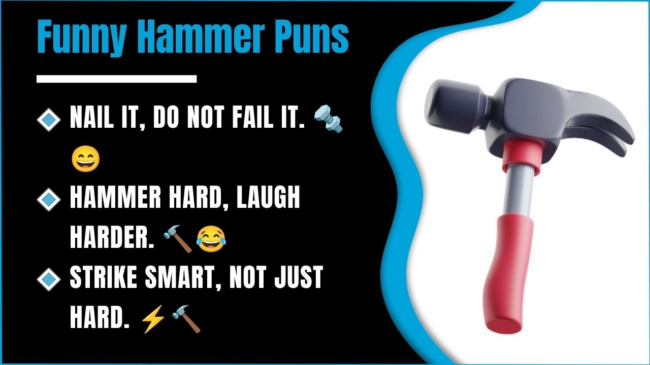 299+ Hammer Puns So Funny They’ll Hit You Out Of Nowhere 🔨