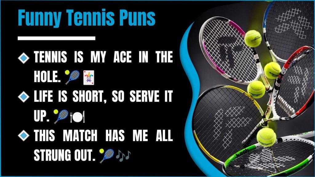301+ Tennis Puns So Funny You’ll Want to Serve Them Everywhere