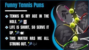 301+ Tennis Puns So Funny You’ll Want to Serve Them Everywhere