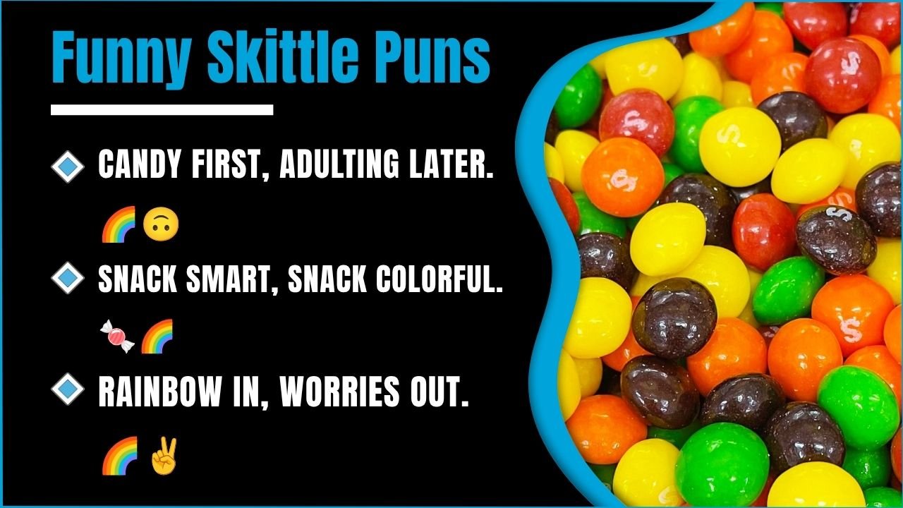 244+ Skittle Puns So Funny You Will Forget Which Flavor You Were Eating