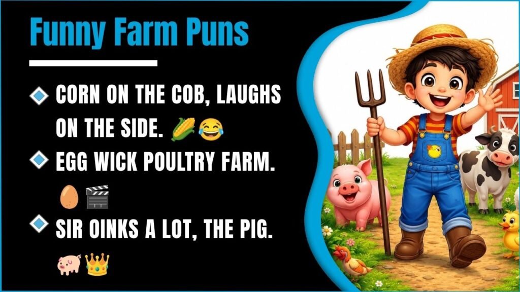 278+ Funny Farm Puns That Are Udderly Hilarious And Surprisingly Punny 🐄🌾
