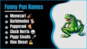 289+ Funny Pun Names You’ll Wish You Thought Of 