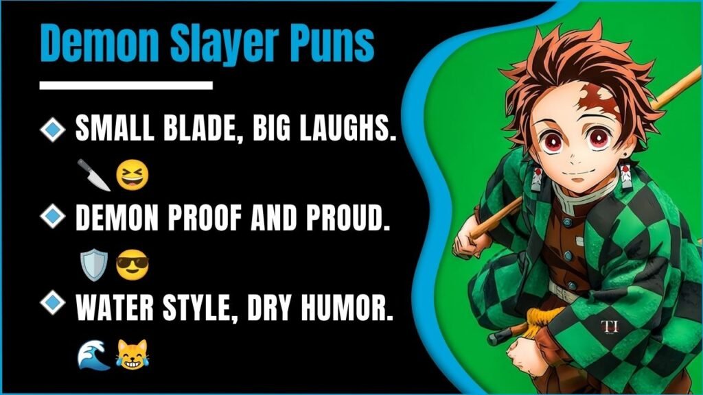 294+ Demon Slayer Puns That’ll Have You Breathing With Laughter 😱