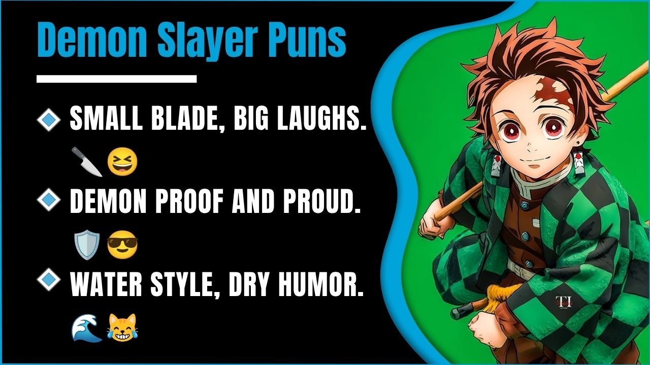 294+ Demon Slayer Puns That’ll Have You Breathing With Laughter 😱