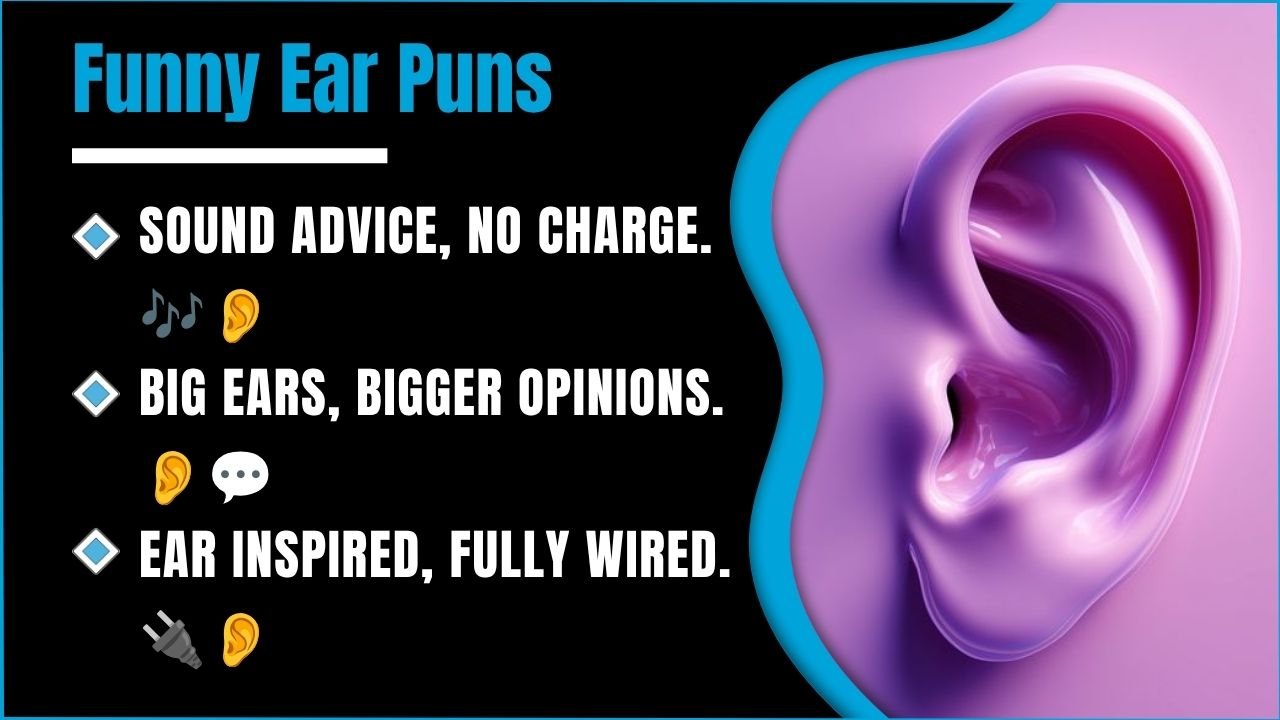 299+ Ear Puns That Are Seriously Hilarious 👂😂 You’ll Want to Read Every Single One