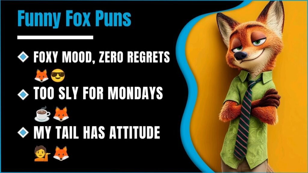 319+ Fox Puns So Sly And Funny You Will Want To Read Every Single One