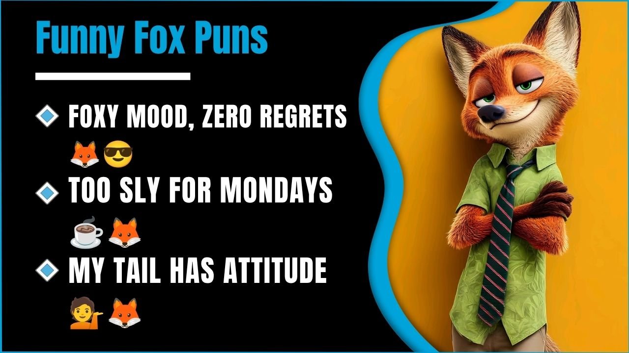 319+ Fox Puns So Sly And Funny You Will Want To Read Every Single One