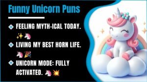 327+ Unicorn Puns That’ll Make You Laugh, Sparkle & Say “Wait… That’s Genius!” 🦄😂 