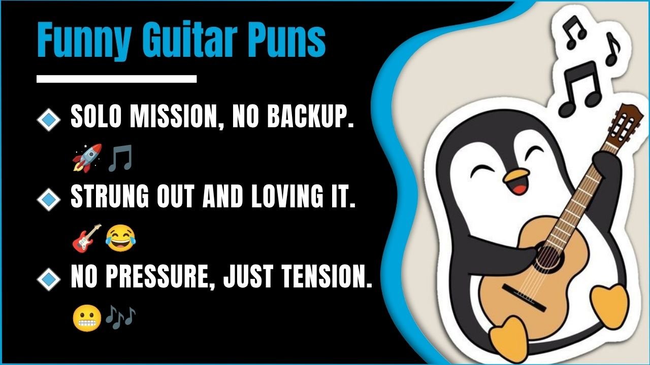 328+ Guitar Puns That’ll Strike A Chord 😂🎸 You’ll Want To Read Them All!