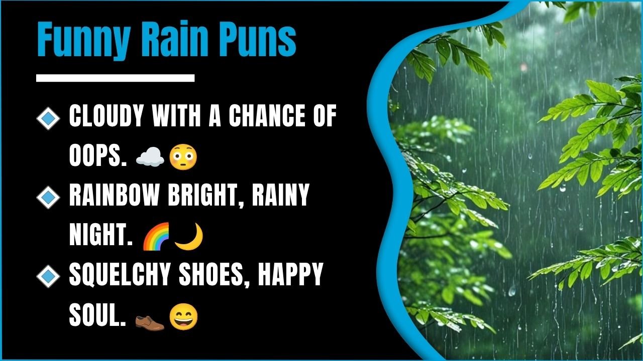 329+ Rain Puns That Will Make You Laugh Even When It’s Pouring
