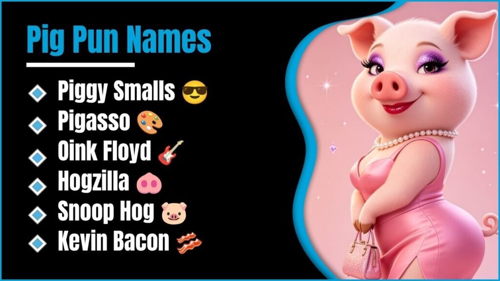 349+ Pig Pun Names That Will Make You Oink With Laughter 😄🐷