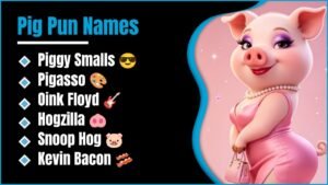349+ Pig Pun Names That Will Make You Oink With Laughter 😄🐷