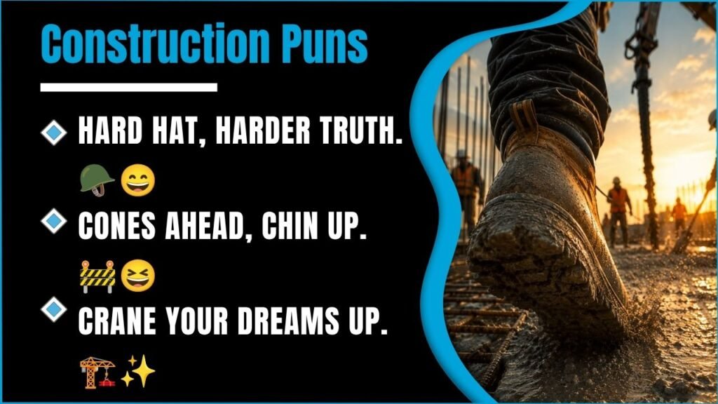 371+ Construction Puns That Will Make You Laugh Harder Than A Jackhammer 🛠️😂