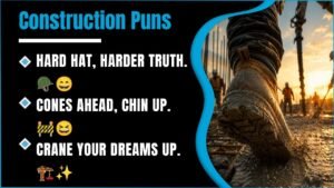 371+ Construction Puns That Will Make You Laugh Harder Than A Jackhammer 🛠️😂