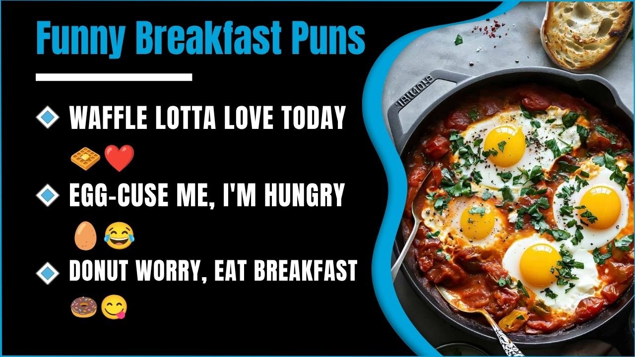 411+ Breakfast Puns So Funny You'll Want To Read Them Before Your First Coffee π