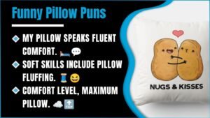 430+ Funny Pillow Puns & Jokes 😴😂 Prepare For Nonstop Laughs!