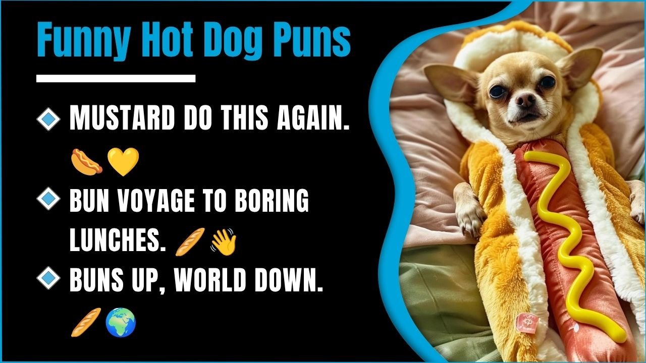 472+ Funny Hot Dog Puns And Jokes That Are Surprisingly Wurst 🌭
