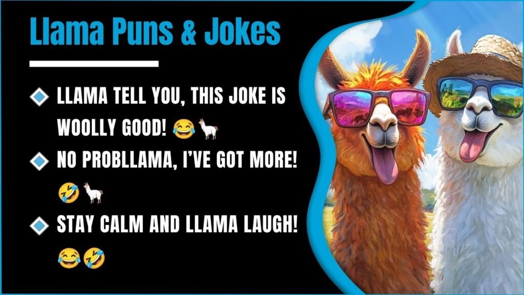 232+ Funny Llama Puns That’ll Make You Spit With Laughter 🦙😂
