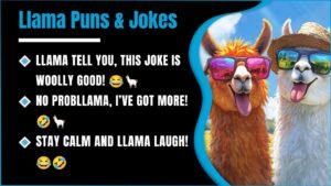 232+ Funny Llama Puns That’ll Make You Spit With Laughter 🦙😂