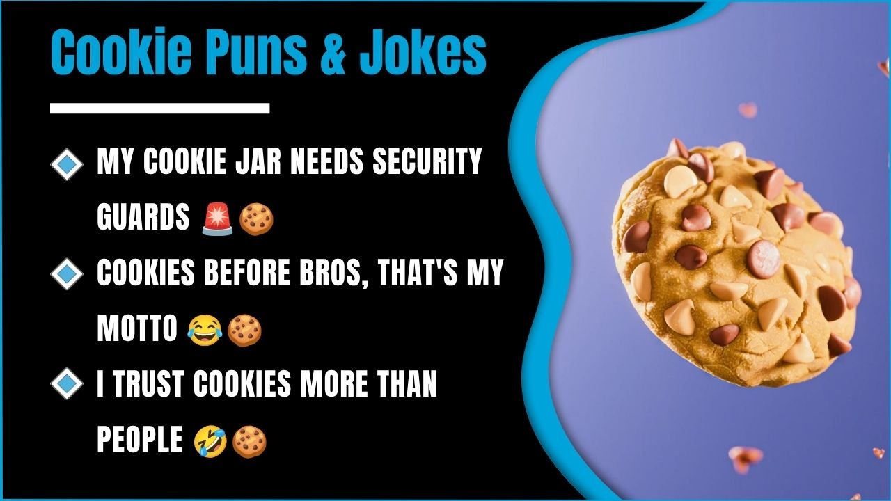 422+ Best Cookie Puns, Jokes And Captions You Won’t Resist Sharing