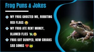 481+ Frog Puns That Are Hilariously Cute, Funny And Totally Ribbiting